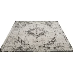 Leen Bakker Vloerkleed Urali - lichtgrijs/antraciet - 160x230 cm Discount