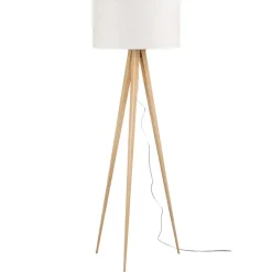 Leen Bakker Vloerlamp Gaia - naturel - Ø50x150 cm