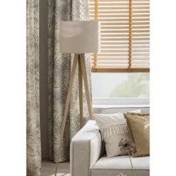 Leen Bakker Vloerlamp Gaia - naturel - Ø50x150 cm