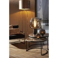 Light & Living Vloerlamp Jamiri - Zwart - 30x15x142cm Online