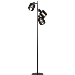Leen Bakker Vloerlamp Janet - zwart - Ø35 x 160 cm Outlet