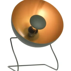 Leen Bakker Vloerlamp Lumen groen metaal E14 29x35x25 cm Best