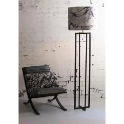 Light & Living Vloerlamp Mace - Zwart - 30x30x140cm Sale