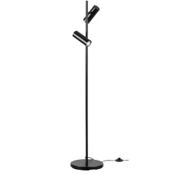 Leen Bakker Vloerlamp Napels - zwart - 140 cm