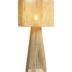Leen Bakker Vloerlamp Senne - naturel papier - E27 - 69xØ36 cm New
