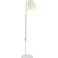 Leen Bakker Vloerlamp Xemm - beige metaal - E27 - 110x30xØ25 cm Discount