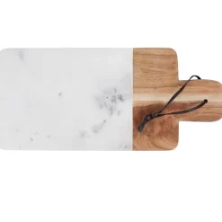 Beliani VOLOS - Dienblad - Wit - Hout