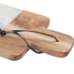 Beliani VOLOS - Dienblad - Wit - Hout