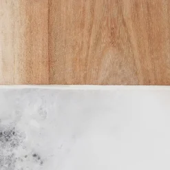 Beliani VOLOS - Dienblad - Wit - Hout