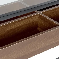 Beliani WACO - Consoletafel - Zwart - Metaal Outlet