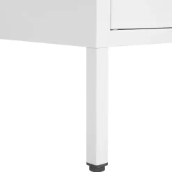 Beliani WAKATIPU - Sideboard - Wit - Staal Best