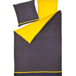 Beliani WALLINGFORD 200 - Beddengoed - Blauw - 135 x 200 cm - Katoen Discount