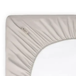 Walra - Hoeslaken Katoen - 90x200 cm - Zand Clearance