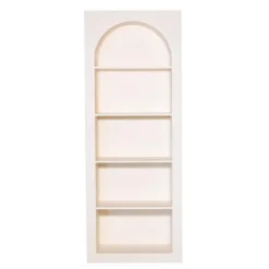 Giga Meubel Wandkast Beige - 5-Vakken - 80x38x210cm - Fien New