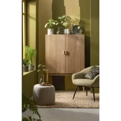 Leen Bakker Wandkast Enea - essen naturel - 150x100x40 cm Outlet