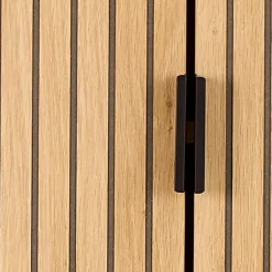 Giga Living Wandkast Naturel Eikenlook - 80x40x140cm - Juna New