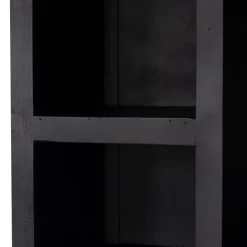 Giga Meubel Wandkast Zwart - 80x45x220cm - Kast Xander Best