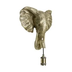Light & Living Wandlamp Elephant - Goud - 35x13x36cm Online