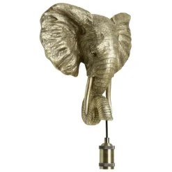 Light & Living Wandlamp Elephant - Goud - 35x13x36cm Online