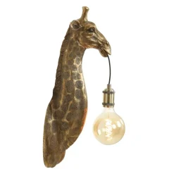 Light & Living Wandlamp Giraffe - Antiek Brons - 20.5x19x61cm Best