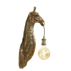 Light & Living Wandlamp Giraffe - Antiek Brons - 20.5x19x61cm Best