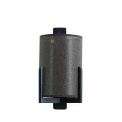 Light & Living Wandlamp Litto - Mat zwart - 22x18x36cm Clearance