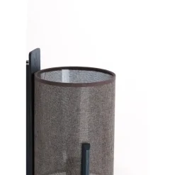 Light & Living Wandlamp Litto - Mat zwart - 22x18x36cm Clearance