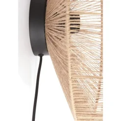 Light & Living Wandlamp Lyra - Bruin - Ø43cm Sale