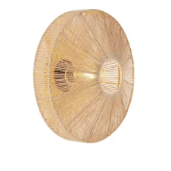 Light & Living Wandlamp Lyra - Bruin - Ø43cm Sale