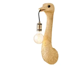 Light & Living Wandlamp Ostrich - Goud - 18x15,5x57,5cm