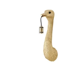 Light & Living Wandlamp Ostrich - Goud - 18x15,5x57,5cm
