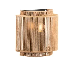 Leen Bakker Wandlamp River - naturel - 23x13,5x23 cm