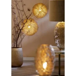 Light & Living Wandlamp Sinula - Goud - Ø39cm Clearance