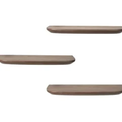 StarFurn Wandplank Bruin Hout - Set van 3 - 60x20x15cm - Gusta Hot
