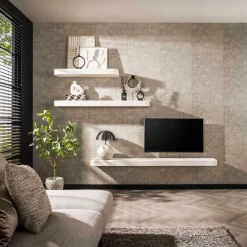 Emob Wandplank Solero 150 cm-marmer composiet Best