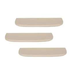 StarFurn Wandplank Zand - Set van 3 - 60x20x15cm - Gusta