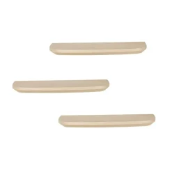 StarFurn Wandplank Zand - Set van 3 - 60x20x15cm - Gusta