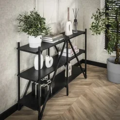 Giga Living Wandrek - Metaal - 130x85cm - Zwart - Piega Sale