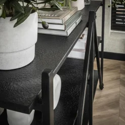 Giga Living Wandrek - Metaal - 130x85cm - Zwart - Piega Sale