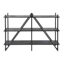 Giga Living Wandrek - Metaal - 130x85cm - Zwart - Piega Sale