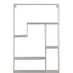 Leen Bakker Wandrek Londen taupe metaal 55x35,8x10 cm Discount