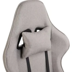 Beliani WARRIOR - Gamestoel - Beige - Polyester Clearance