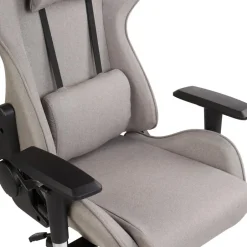 Beliani WARRIOR - Gamestoel - Beige - Polyester Clearance