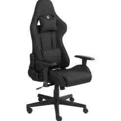 Beliani WARRIOR - Gamestoel - Zwart - Polyester New