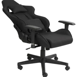 Beliani WARRIOR - Gamestoel - Zwart - Polyester New