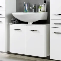 Held Wastafelonderkast Bobbi 60cm 2 deuren - wit New