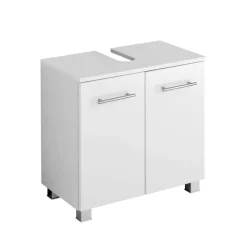 Held Wastafelonderkast Pollet 60cm 2 deuren - wit Clearance