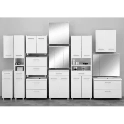 Held Wastafelonderkast Pollet 60cm 2 deuren - wit Clearance