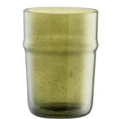 Leen Bakker Waterglas Fiora - groen - 300 ml Hot