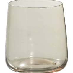 Leen Bakker Waterglas Ivy - bruin - 340 ml